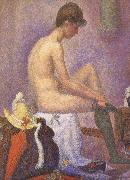 Georges Seurat The Post of Woman oil painting